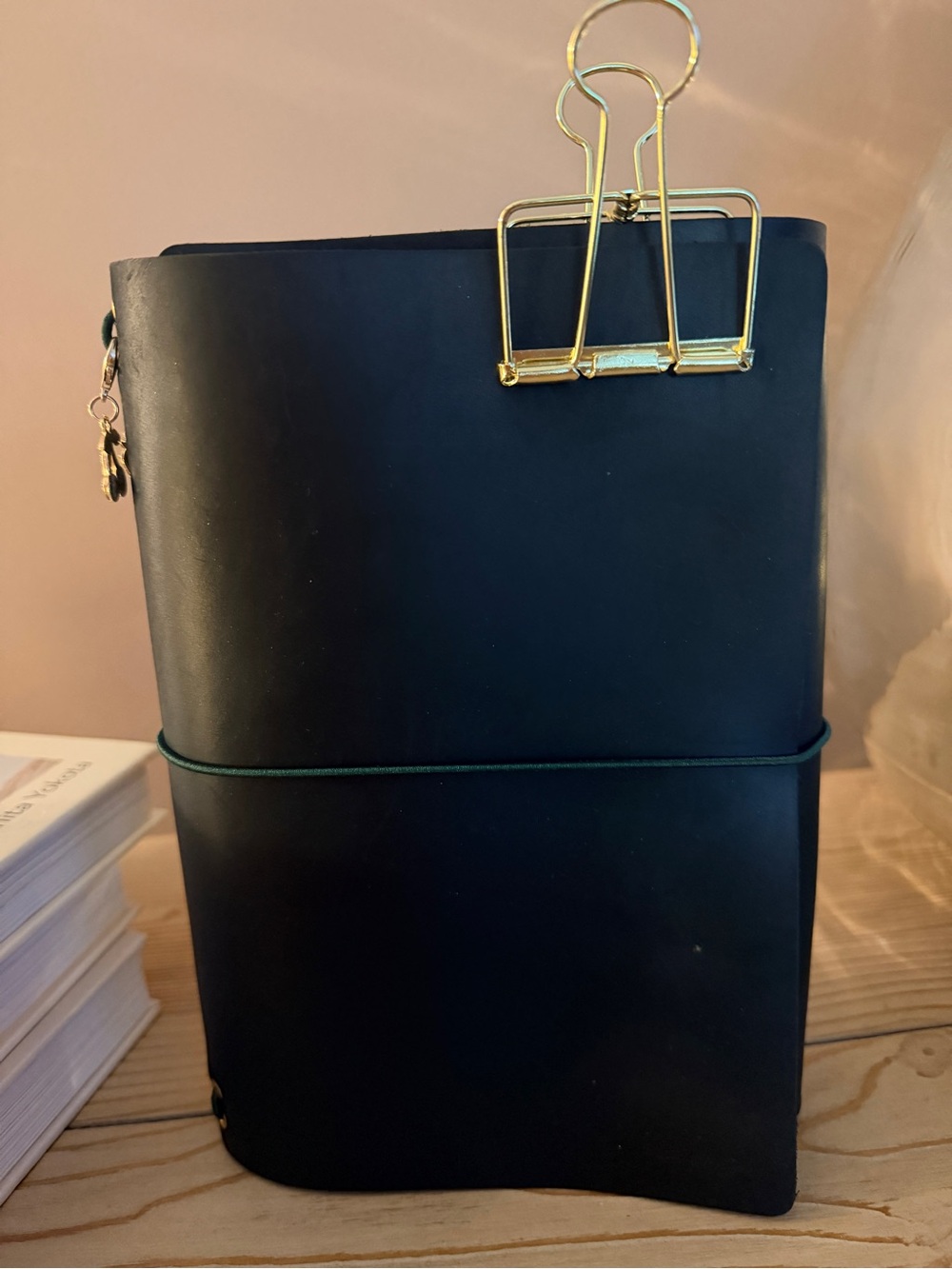 Black A5 Leather Journal